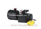Double Acting Cylinders Mini Hydraulic Power Packs 1.6Kw with Round Steel Tank