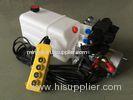 G3/8" Oil Port Mini Hydraulic Power Packs , DC 24v Hydraulic Power Pack With 8L Plastic Oil Tank