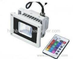 Outdoor Waterproof IP65 RGB Led Flood Lights 10W 50 / 60 HZ for commercial spot, Subway
