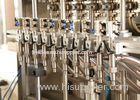 Small Piston Liquid Hot Filling Machine Cream / Milk Bottling Equipment