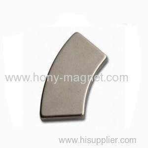 High quality neodymium Arc segment magnets