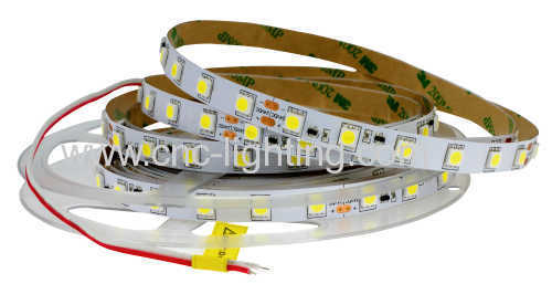 24VDC 2430-2640Lm Current Dimmable Flexible LED Strip with temperature sensor @144W (1200LEDs SMD3528)