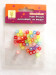 Make diy beads bracelet plastic round beads large hole glow in the dark beads