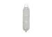White Jade Magic Lucky Cylinder Engraved Sterling Silver Pendant Necklace For Kids