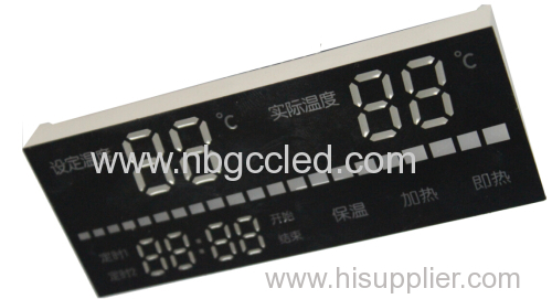 8 Digits Customize display Water Heater Digital display