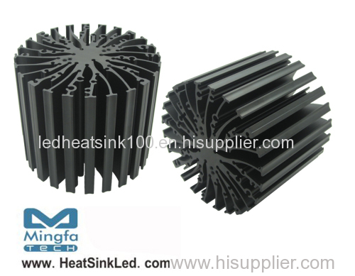 Aluminum CREE Modular Passive LED Heatsink Φ96mmH80mm