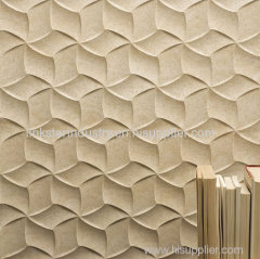 stone 3d Cnc Carving Wall Panel, Thickness: 25mm