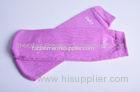 Wearable Purple Long Replenish Moisture Wicking Socks For Women