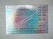 hologram vinyl eggshell sticker paper