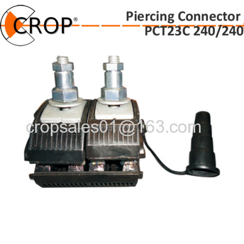 Piercing connector low voltage Cu/Al