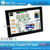 15" LED Touch Screen Barebone Mini PC Fanless Embedded Computer D2550 1.86Ghz