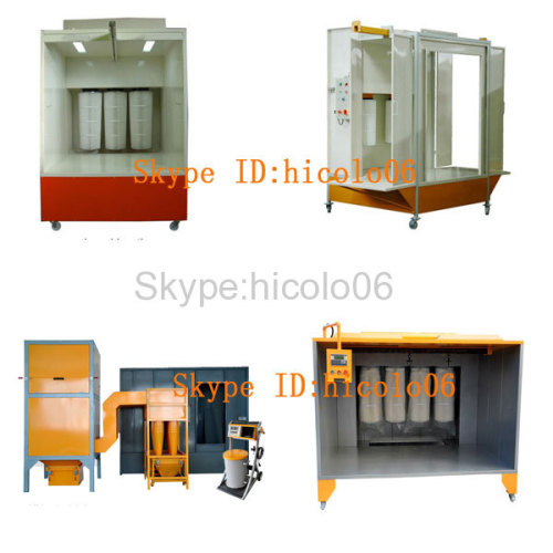 2015 New Arrivals Powder Coating Cyclone Spray Booth