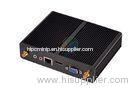 High Speed Fanless Mini PC Barebone System Thin Client Computer Intel Celeron N2810