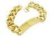 Punk Rock ID Gold Plated Stainless Steel Link Bracelet For Men Jewelry Gift