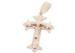 Punk Mix Traditional 3 Layer Stainless Steel Religious Christian Cross Pendant Gold