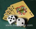 Lucky Gamble Gold Plated Playing Cards Full Printing Deck Gift Gold Plated Playing Cards