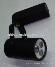 Black Shell LED Track Lighting Fixtures 3W 5W 7W 9W with LED Epistar for Cabinet Museum