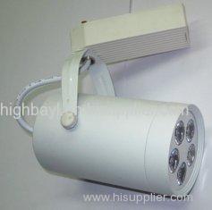 No UV AC100 - 240V, 50 / 60 HZ, 5W, 50000 Hours LED Track Lights Fixtures 120mm 70mm