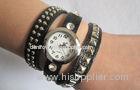Fashion Cool Rivet Wrap Around Wrist Watch , teenage girls watches