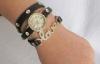 Wrap Around Wrist Watch Diamond Metal Removable LOVE Analog Watch For gift