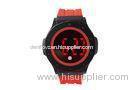 Unisex Silicone LED Watch Round Water Resistant Lithium Digital Watch