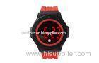 Unisex Silicone LED Watch Round Water Resistant Lithium Digital Watch