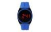 Waterproof Touch Screen LED Watch Blue Fashion EL Backlight Electronic Watch