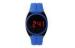 Waterproof Touch Screen LED Watch Blue Fashion EL Backlight Electronic Watch