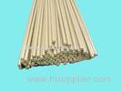 Heat Resistant PEEK Rods Natural , Black , Khaki For Bushes / Metering Pumps