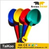 small colorful beach/snow/children plastic shovel spoon