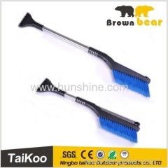 Telescoping snow brush for car with Ice Scraper