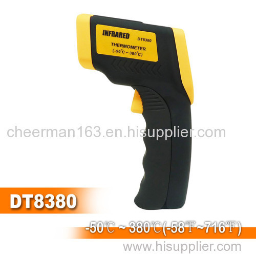 gun shaped infrared thermometer