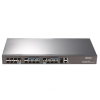 Fiber Switch with 24 10/100M SFP port + 1 1000M Combo port dual power supply