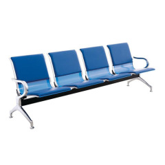 stainless steel airport/school/church waiting chairs/public metal row waiting chair/3-seater 4-seater waiting chair