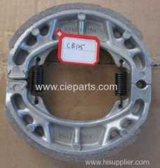 motorcycle brake shoe set