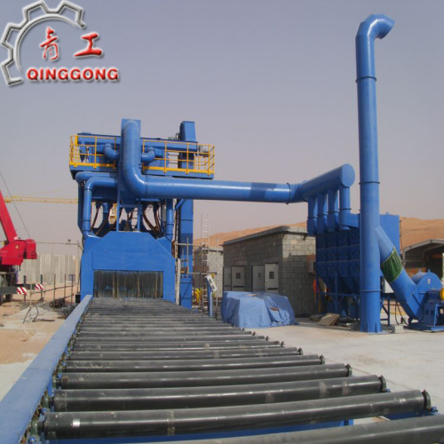 Qinggong Steels profile shot blasting machine