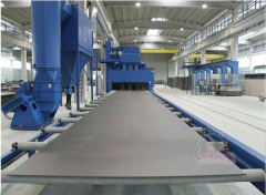 Qinggong Roller conveyor shot blasting machine