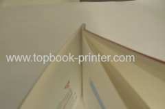 Spot UV coating book cover softbound book design or printing price