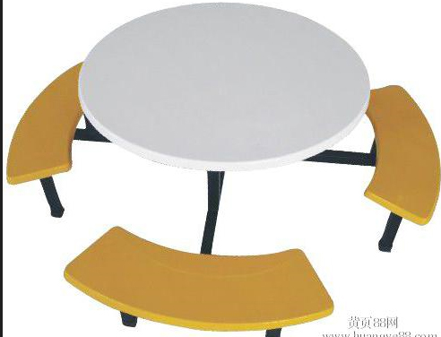 Factory Direct Manufactory Round Dinning Table for 8 person of School Canteen Dining Table