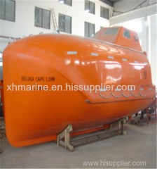 25 Persons Marine Totally Enclosed Lifeboat with Rescue Boat Davit