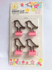 hot sale bird shape metal binder clip paper clip push pins