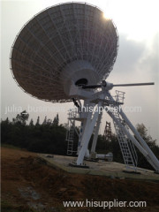 13m Fixed Motorzied C/Ku band satellite antenna