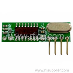 Ask Superheterodyne Wireless Receiver RF Module RXB22