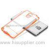 Samsung Galaxy Note 4 Crystal Clear Hybrid TPU Bumper Hard Back Case Cover
