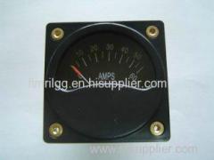 White Pointer Aircraft Gauge Square Shunt Voltmeters And Ammeters