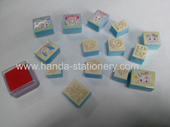 various cartoon plastic stamp eva stamp wooden stamp