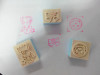 various cartoon plastic stamp eva stamp wooden stamp