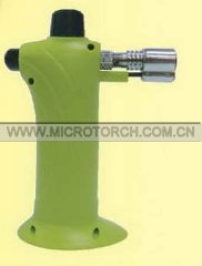 GREEN Portable Refilled Butane Micro Chef Torch Lighter for Kitchen Use