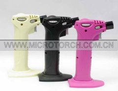 Three Colors Portable Refilled Butane Micro Chef Torch lighter