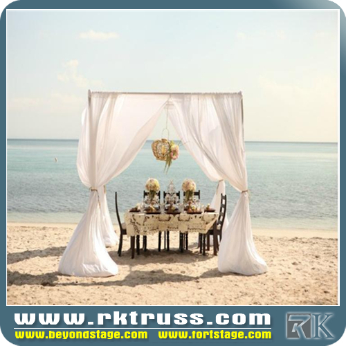 New style RK wedding pipe and drape 